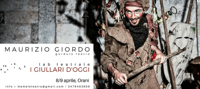 Workshop teatrale di due giorni (16 ore) a cura di M. Giordo